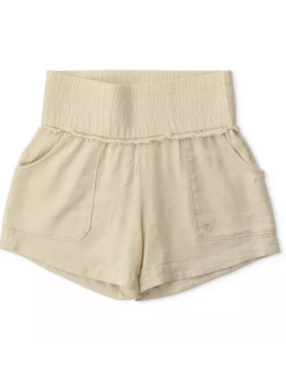NWT Marsh Wear Natural Stone Low Tide Linen Cotton Blend Shorts